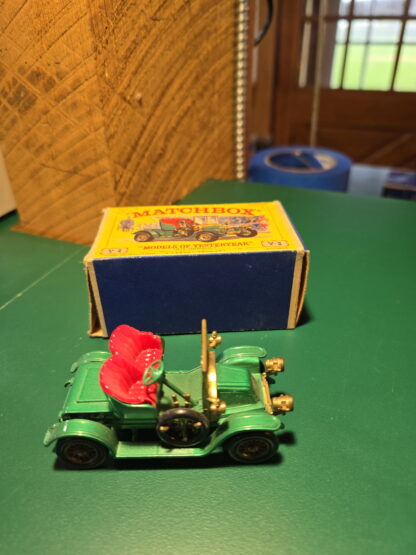 Green Matchbox Car