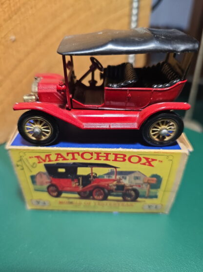 Red Vintage Matchbox Car - Image 2