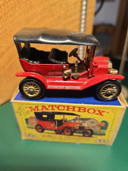 Red Vintage Matchbox Car