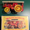 Red and Yellow Matchbox Car.